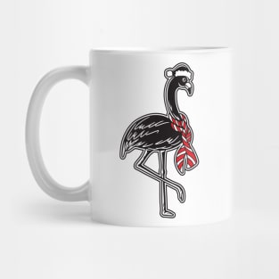 Christmas Flamingo Mug